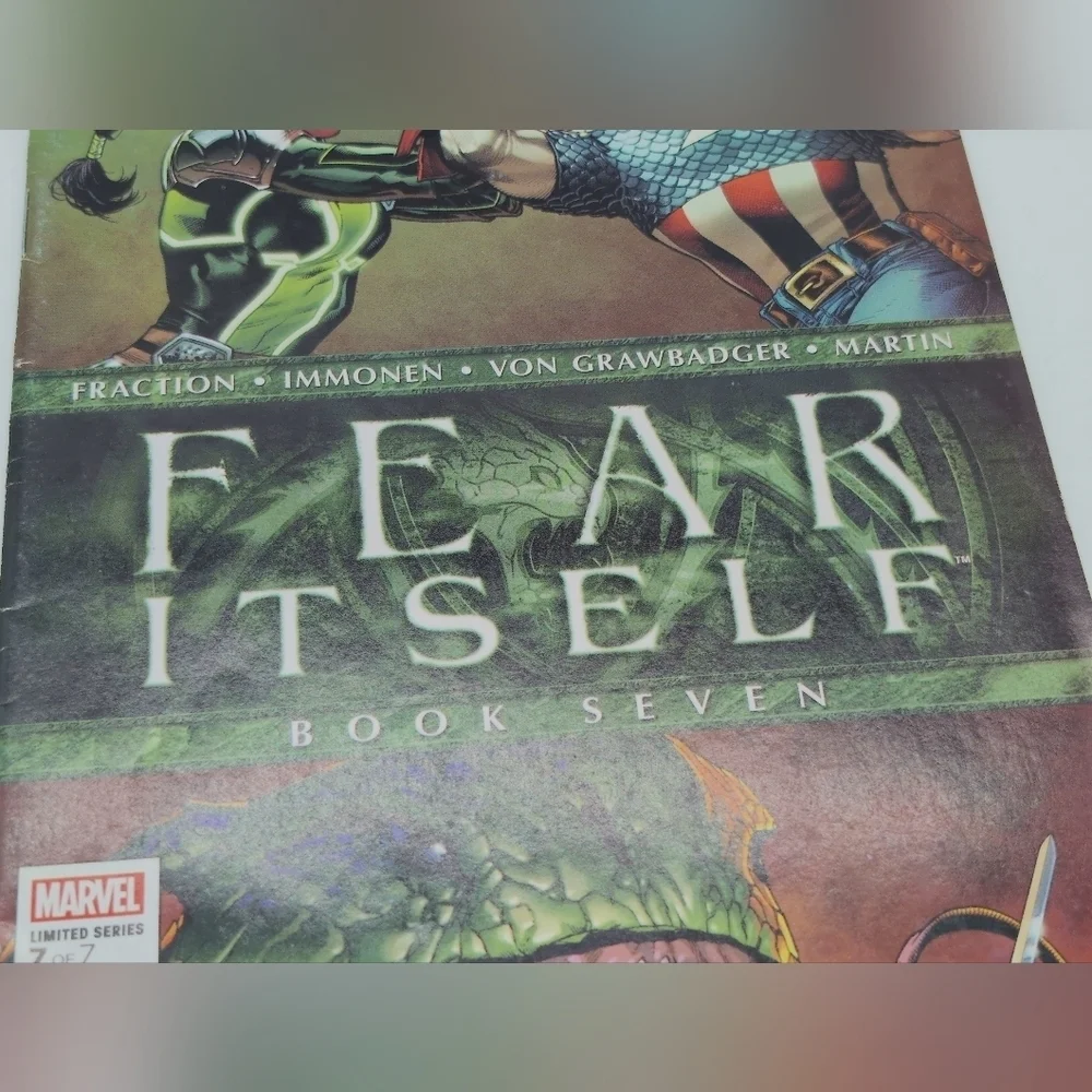 Marvel Avengers Fear Itself #7 Comic Book 2011 Iron Man